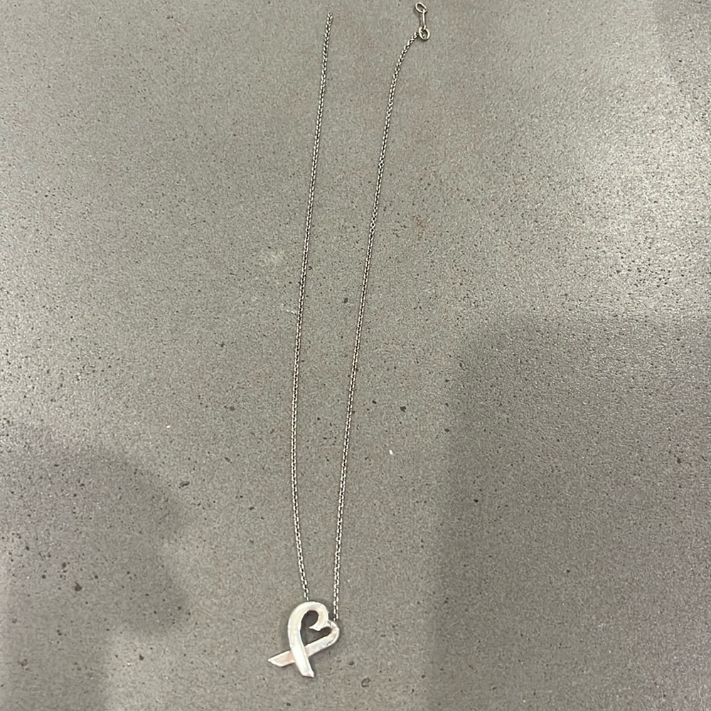 Tiffany heart necklace